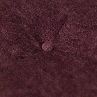 Pouf cubo Piton Velluto - Prugno