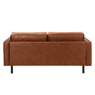 2-Sitzer Sofa FORT DODGE Antiklederlook - Microfaser Yaka: Cognac
