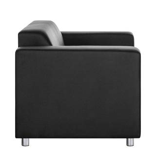 Sofa Oslo (2-Sitzer) Kunstleder Schwarz
