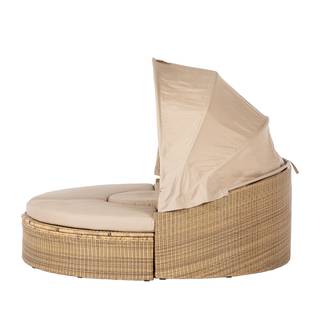 Sonneninsel Calla Millor Polyrattan - Braun/Beige