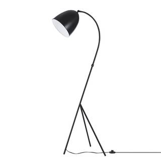 Staande lamp Lykke metaal - 1 lichtbron - Zwart - Zwart