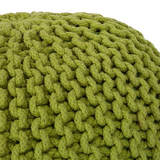 Pouf a crochet Stoccolma Kiwi