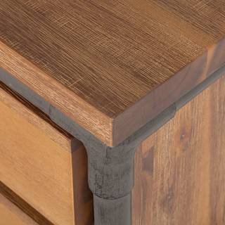 Meuble TV Atelier II Partiellement en acacia massif