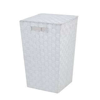 Corbeille à vêtements Nanda Blanc
