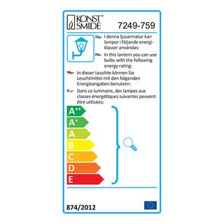 Grondverlichting Milano met bewegingsmelder - aluminium/glas 1 lichtbron