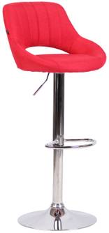 Barhocker Milet Stoff chrom