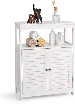 Badschrank mit höhenverstellbar Ablage