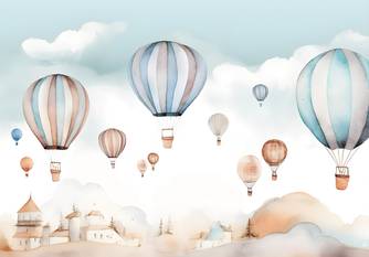 Vlies Fototapete Kinderzimmer Luftballon