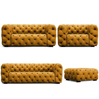 Chesterfield 4-er Set