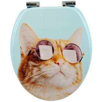 WC Sitz mit Absenkautomatik - Cool Cat