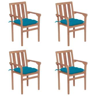 Stapelbarer Stuhl (4er Set)