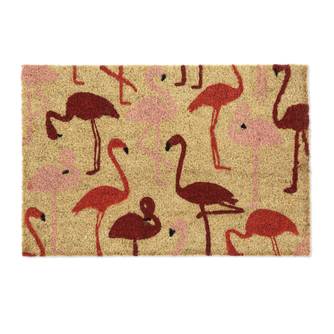 Fußmatte Kokos mit Flamingos