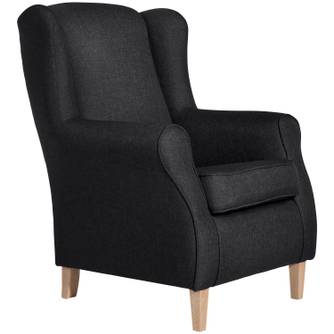 Lorris Ohrenbackensessel, graphit