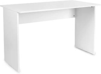 Bureau simple en bois blanc
