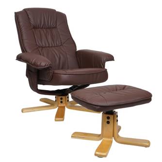 Fauteuil relax H56 avec repose-pied
