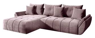 Ecksofa CALVANI Schlaffunktion L MH62