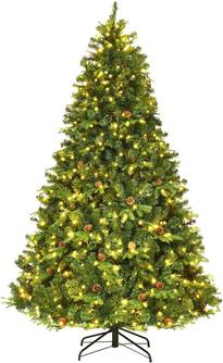 225cm LED Künstlicher Weihnachtsbaum