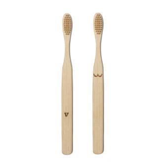 Duo de brosses à dents bambou Nudies