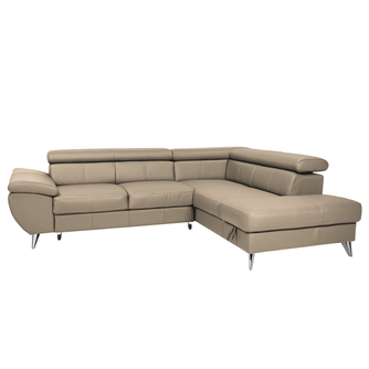 Ecksofa Hodge Echtleder