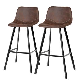 Chaises de bar Luhi (lot de 2)