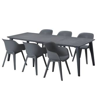Table et chaises Split (7 éléments)