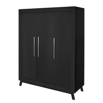 Drehtürenschrank Miami Black