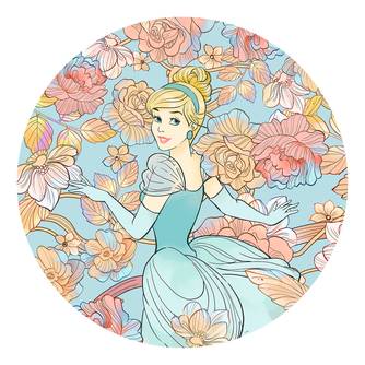 Papier peint en intissé Cendrillon
