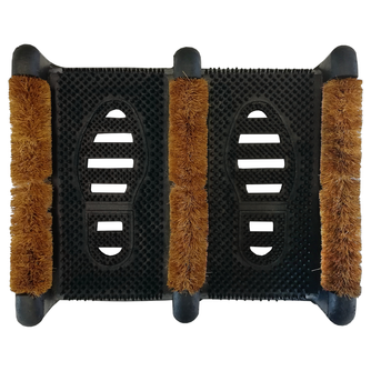 Fußmatte Kokos Gummi Schuh I