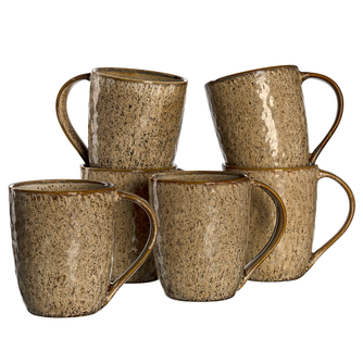 Tasses en céramique Matera (lot de 6)