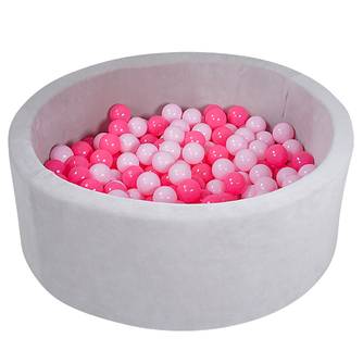 Ballenbad Soft Grijs