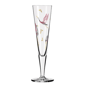 Champagneglas Goldnacht Kraanvogel