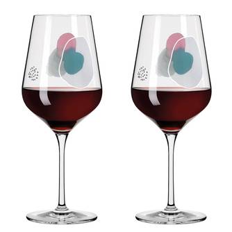Rode wijnglas Sommerwendtraum (2 stuk)