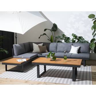 Loungeset Lavela höhenverstellbar 3-tlg.