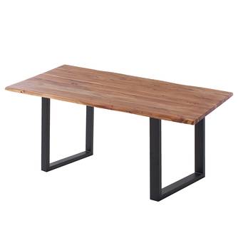 Massiver Baumkanten-Schreibtisch KAPRA