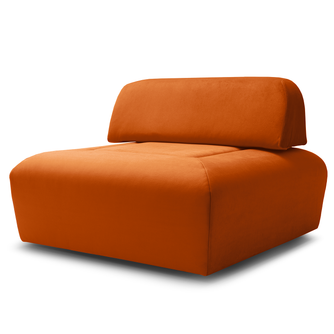 Hocker Miu Magic mit Rückenlehne L