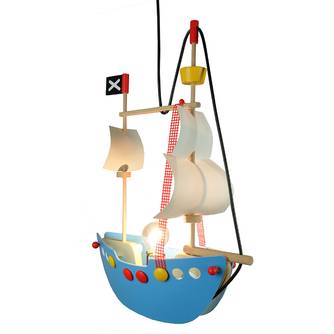 Kinderkamerlamp Piratenschip