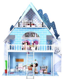 Puppenhaus Spielzeughaus Holz