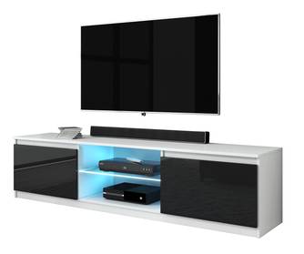 FURNIX meuble tv/banc tv Arenal avec LED