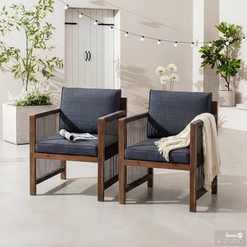 Diningstuhl Bayton 2er-Set mit Armlehnen