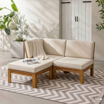 Loungegruppe LEXI 3-teilig