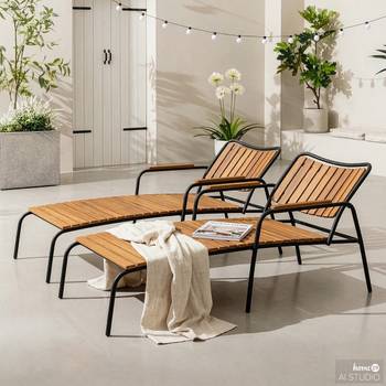 Chaise longue Beeley