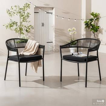 Chaise empilable Coro - lot de 2