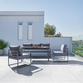 Gartensitzgruppe Jells 4-teilig