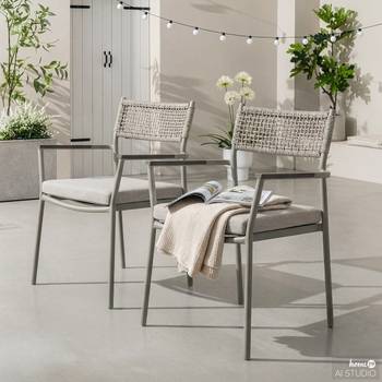 Gartenstuhl Kiran 2er-Set