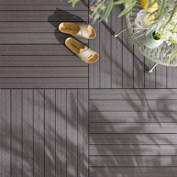 Dalles de terrasse Thish (lot de 12)