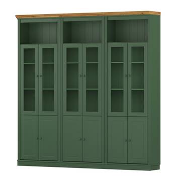 Massive Bücherwand LILLEHAMMER Typ E