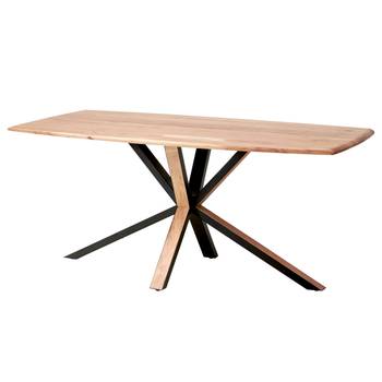 Eettafel EVEZZ met houten tafelblad