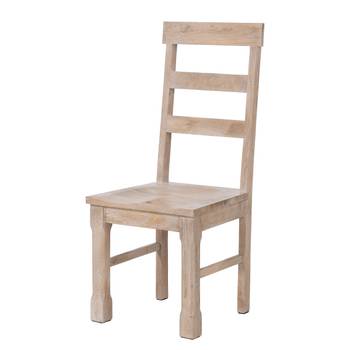 Chaises en bois massif Thuggi - 2 él.