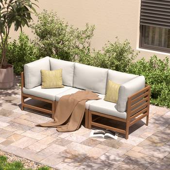 Loungeset Bayton 3-teilig Kombi C