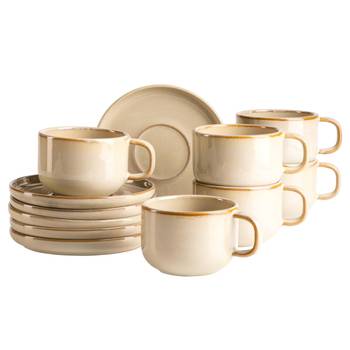 Kaffeetassenset Cordelia 12-teilig